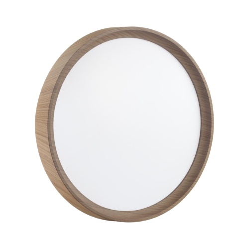 SONEX 7603/CLN PALE SN 175 Светильник пластик/белый/светл.коричневый под дер. LED 36Вт 4000К D330 IP43 WOODI