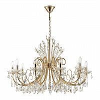 ODEON LIGHT 4977/10 HALL ODL23 627 золотой/хрусталь Люстра E14 10*40W VERSIA