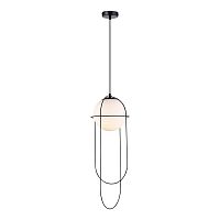 SL1189.403.01 Подвес ST-Luce Черный/Опал E27 1*60W