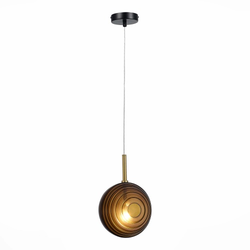 SL1183.403.01 Подвес ST-Luce Латунь/Черный G4 1*5W SL1183.403.01 Подвес ST-Luce Латунь/Черный G4 1*5W