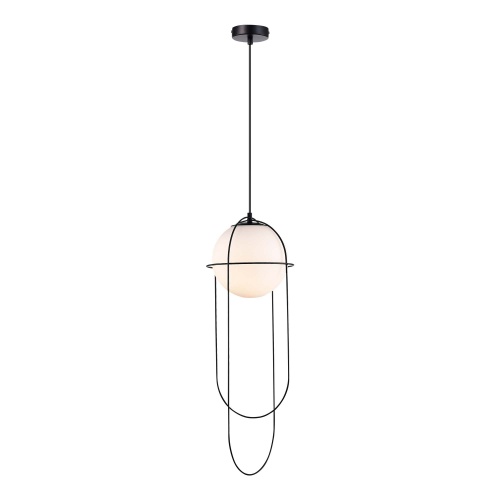 SL1189.403.01 Подвес ST-Luce Черный/Опал E27 1*60W SL1189.403.01 Подвес ST-Luce Черный/Опал E27 1*60W