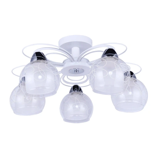 Потолочная люстра Arte Lamp SANSA A7585PL-5WH Потолочная люстра Arte Lamp SANSA A7585PL-5WH
