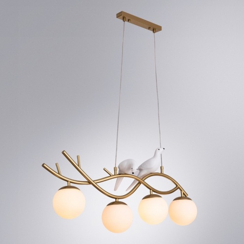 Подвесная люстра Arte Lamp ELTANIN A3422SP-4GO фото 3