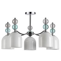 LUMION 5235/5C MODERNI LN26 151 хром Люстра потолочная E27 5*40W 220V GILLIAN