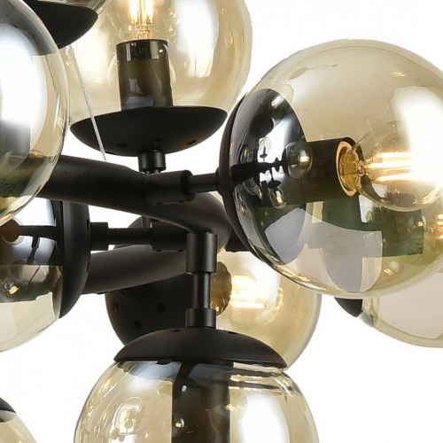 Подвесная люстра Arte Lamp BOLLA A1664SP-25BK фото 4 Подвесная люстра Arte Lamp BOLLA A1664SP-25BK фото 4