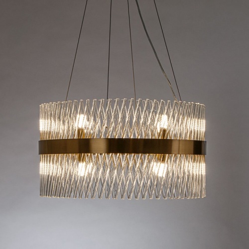 Подвесная люстра Arte Lamp ACAPULCO A1073LM-12PB фото 2