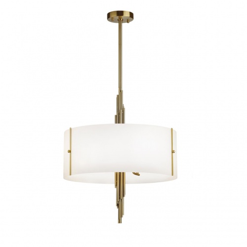 ODEON LIGHT EXCLUSIVE 5415/6 MODERN ODL_EX23 151 бронзовый/белый матовый/металл/стекло Люстра E27 6*40W MARGARET