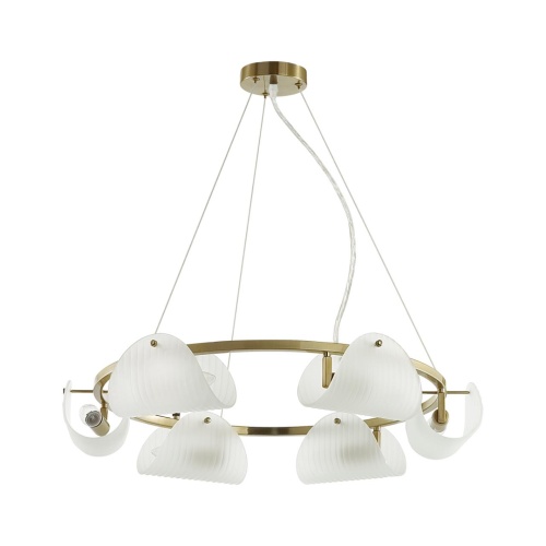 LUMION 6571/6 NEOCLASSI LN26 193 медный/белый/металл/стекло Люстра E14 6*60W 220V FIORO