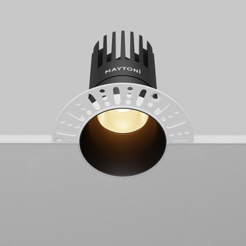 Встраиваемый светильник Maytoni Technical Dip DL122-15W-2.7K-TRS-B фото 5