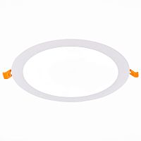 ST209.548.18 Св-к встр. Белый LED 1*18W 4000K 1 350Lm Ra80 110° IP20 D225xH8 90-265V