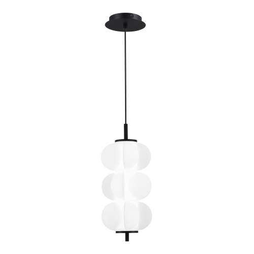 SL6121.403.01 Светильник подвесной ST-Luce Черный/Белый LED 1*9W 3000K SL6121.403.01 Светильник подвесной ST-Luce Черный/Белый LED 1*9W 3000K