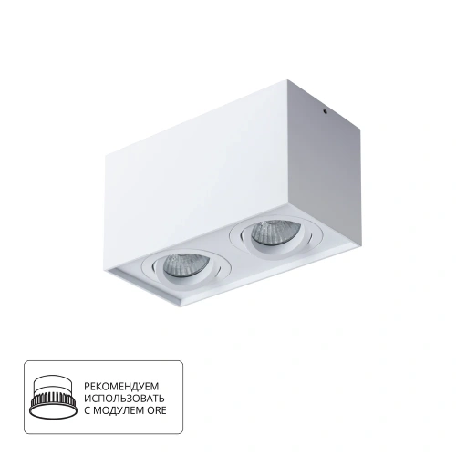 Точечный накладной светильник Arte Lamp FACTOR A5544PL-2WH Точечный накладной светильник Arte Lamp FACTOR A5544PL-2WH
