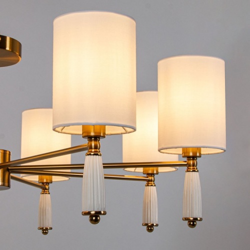 Люстра на штанге Arte Lamp WAVERLEY A4102PL-8PB фото 3 Люстра на штанге Arte Lamp WAVERLEY A4102PL-8PB фото 3
