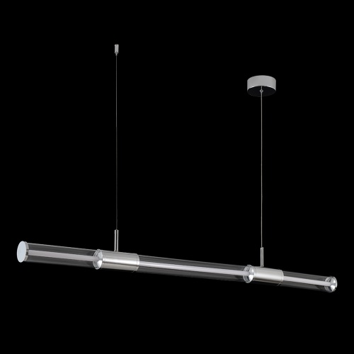 Светильник подвесной Crystal Lux LINEUP SP24W LED CHROME фото 4 Светильник подвесной Crystal Lux LINEUP SP24W LED CHROME фото 4