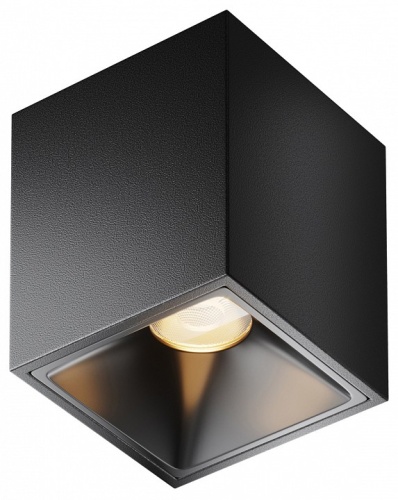 Накладной светильник Maytoni Technical Alfa LED C065CL-8W3K-SQ-B Накладной светильник Maytoni Technical Alfa LED C065CL-8W3K-SQ-B