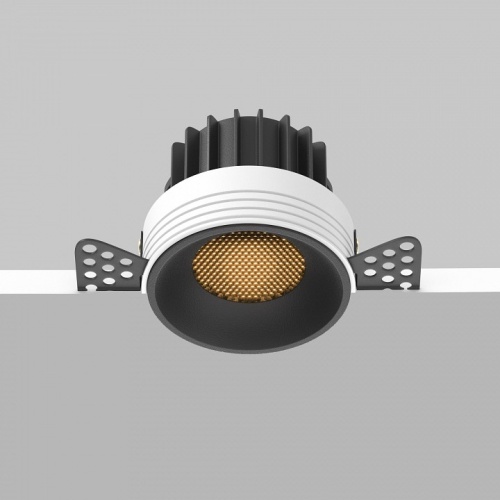 Встраиваемый светильник Maytoni Technical Round DL058-12W2.7K-TRS-B фото 4 Встраиваемый светильник Maytoni Technical Round DL058-12W2.7K-TRS-B фото 4