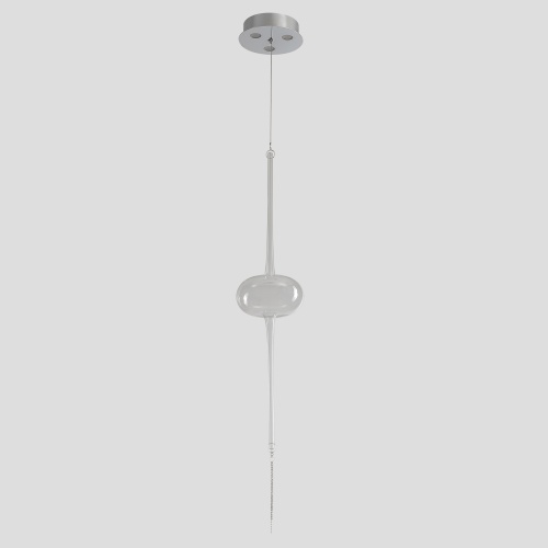 Светильник подвесной Crystal Lux GLASS SP3W LED CHROME фото 7