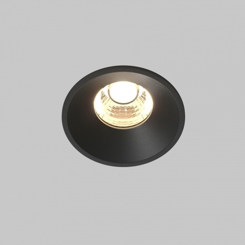 Встраиваемый светильник Maytoni Technical Round DL058-7W3K-B фото 3