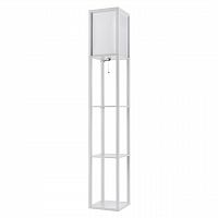 LUMION 8089/1F COMFI LN26 459 белый, дерево/текстиль Торшер Е27 1*60W 220V PRACTIC