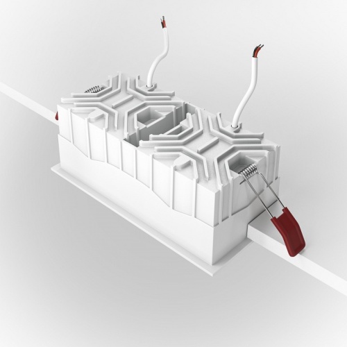 Встраиваемый светильник Maytoni Technical Alfa DL043-02-15W4K-D-SQ-WB фото 3