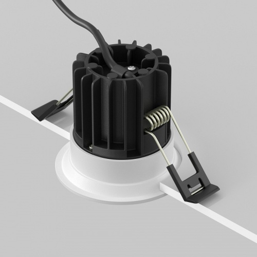 Встраиваемый светильник Maytoni Technical Round DL058-7W4K-W фото 5 Встраиваемый светильник Maytoni Technical Round DL058-7W4K-W фото 5