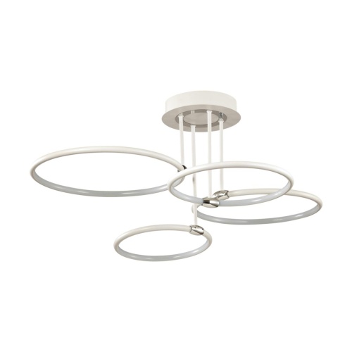 LUMION 5282/96CL LEDIO LN26 268 белый, хром Люстра потолочная LED 96W 3000-6000K с пультом ДУ 220V URSULA