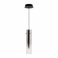 ODEON LIGHT 5062/5L PENDANT ODL24 383 черный/темн.хром/металл/стекло Подвес LED 5W 3000K SHINY