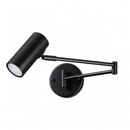 ODEON LIGHT 4376/1W HIGHTECH ODL23 455 черный Настенный светильник IP20 LED E14 9W RAZIO