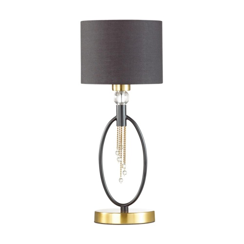 LUMION 4516/1T NEOCLASSI LN26 070 античная латунь, черный Настольная лампа E27 60W 220V SANTIAGO