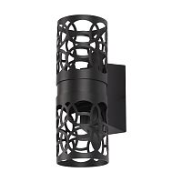 NOVOTECH 359537 STREET NT25 640 черный Светильник ландшафтный настенный IP65 LED 2*5W 3000К 100-240V NETZ