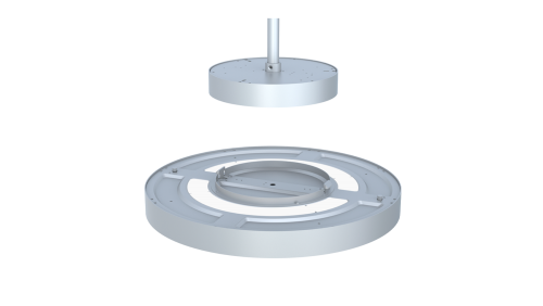 Светильник DL-NEFRIT600-48-SL-NW потолочный, серия NX, Серебро, 48 (↑14W/34W↓)Вт, IP20, Нейтральный белый (4200К) фото 10 Светильник DL-NEFRIT600-48-SL-NW потолочный, серия NX, Серебро, 48 (↑14W/34W↓)Вт, IP20, Нейтральный белый (4200К) фото 10