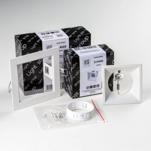 Встраиваемый светильник Lightstar Domino D51606WMOD фото 4