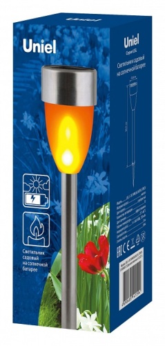 Наземный низкий светильник Uniel Metal torch UL-00007926 фото 3