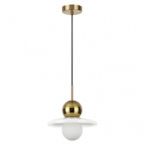 5014/1B MODERN ODL23 295 золотой/белый/белый матовый металл/стекло Подвес G9 LED 5W HATTY 5014/1B MODERN ODL23 295 золотой/белый/белый матовый металл/стекло Подвес G9 LED 5W HATTY