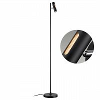 ODEON LIGHT 6643/5FL HIGHTECH ODL24 303 черный/металл/акрил Напольный светильник (выкл. и диммер на корпусе) IP20 LED 6W 3000K 220V MALI