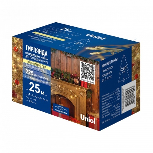 Гирлянда Нить Uniel ULD-S2500-225/STK UL-00010893 фото 8
