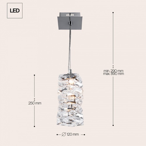 Подвесной светильник Maytoni Coil MOD124PL-L3CH3K фото 5 Подвесной светильник Maytoni Coil MOD124PL-L3CH3K фото 5