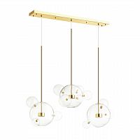 4640/36L L-VISION (В 3-Х КОРОБКАХ) ODL21 331 золотой/прозрачный Люстра LED 36W 4000K BUBBLES