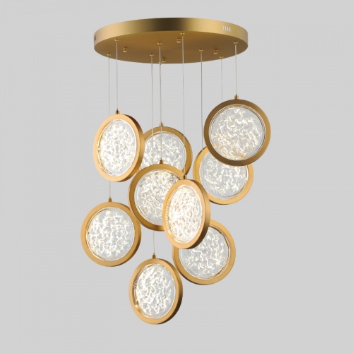 Дизайнерская подвесная люстра ЛУНА lighting collection D50 Дизайнерская подвесная люстра ЛУНА lighting collection D50