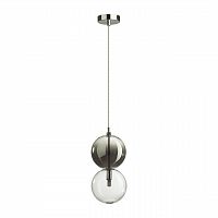 ODEON LIGHT 4980/1A PENDANT ODL22 000 хром/дымчатый/стекло Подвес G9 1*40W TWIXY