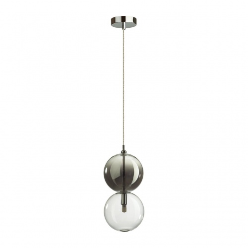 ODEON LIGHT 4980/1A PENDANT ODL22 000 хром/дымчатый/стекло Подвес G9 1*40W TWIXY ODEON LIGHT 4980/1A PENDANT ODL22 000 хром/дымчатый/стекло Подвес G9 1*40W TWIXY