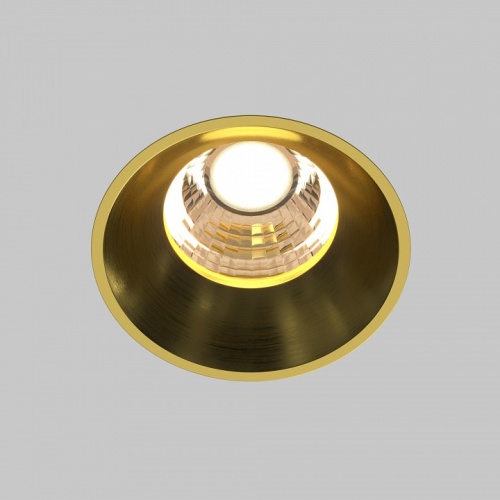Встраиваемый светильник Maytoni Technical Round DL058-7W3K-TRS-BS фото 4