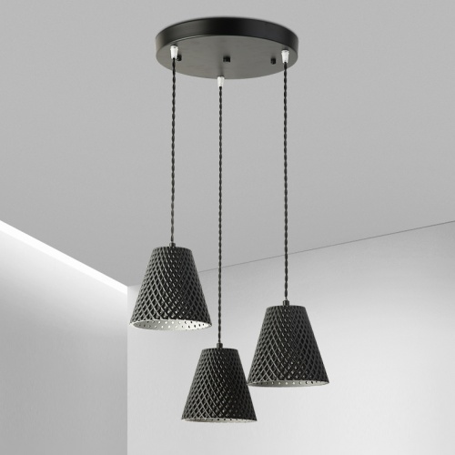 Подвесной светильник HASSA D12 Black фото 2 Подвесной светильник HASSA D12 Black фото 2