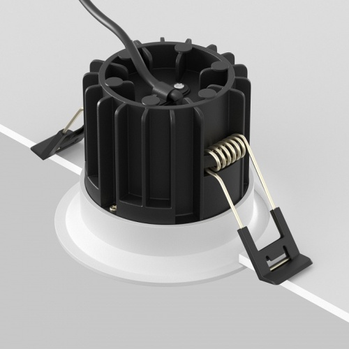 Встраиваемый светильник Maytoni Technical Round DL058-12W-DTW-W фото 6