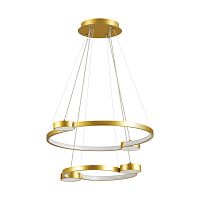 LUMION 5247/79L LEDIO LN23 000 матовое золото Светильник подвесной диммир. с ДУ LED 79W 220V SHERIDAN