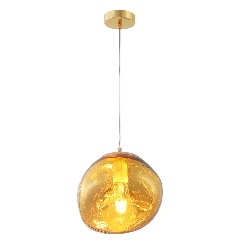 Светильник подвесной Crystal Lux MALAGA SP1 D200 GOLD Светильник подвесной Crystal Lux MALAGA SP1 D200 GOLD