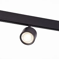 ST353.436.06 Магнитный трековый светильник Черный LED 1*6W 3000K 560Lm Ra>90 36° IP20 L120xW81xH138 48V