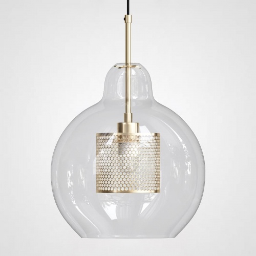 Подвесной светильник CATCH F pear brass D30 Подвесной светильник CATCH F pear brass D30