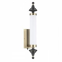 ODEON LIGHT EXCLUSIVE 5404/17WL L-VISION ODL_EX25 027 бронзов.брашированн./черный/стекло/керамика Настенный светильник LED 17W 3000K ULA