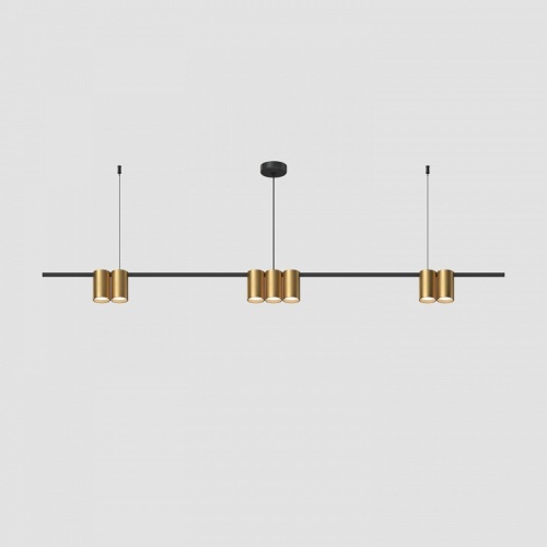 Подвесной светильник Denkirs Orbit DK4063-BK+SG фото 3 Подвесной светильник Denkirs Orbit DK4063-BK+SG фото 3